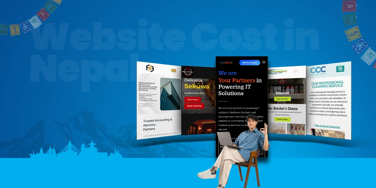 Website cost in nepal